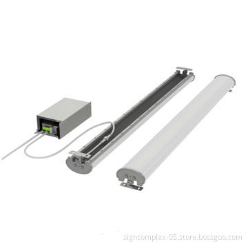 55W Emergency Tri-proof LED Lamp, Durable, Long Lifespan, LED as Light Source, Simple Design